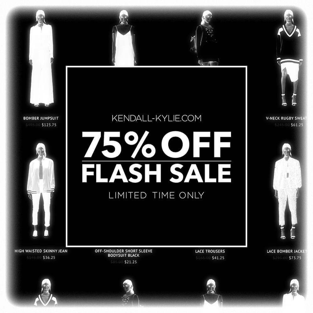 Black Friday flash sale example